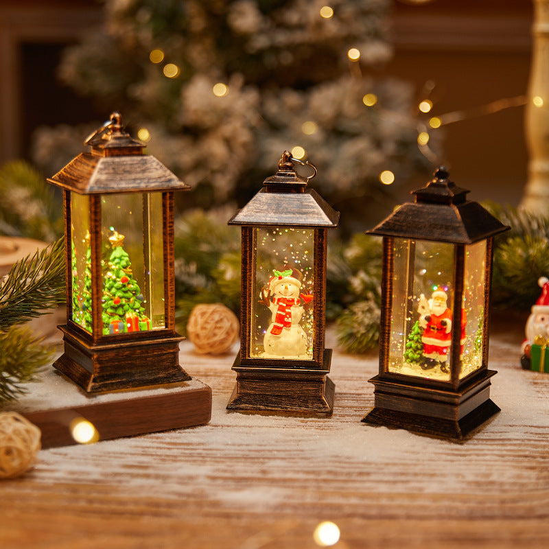 Dekorative LED Weihnachtslaterne Karnz