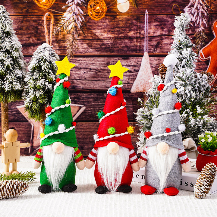 Dekorative Weihnachtsgnom Figur Karnz