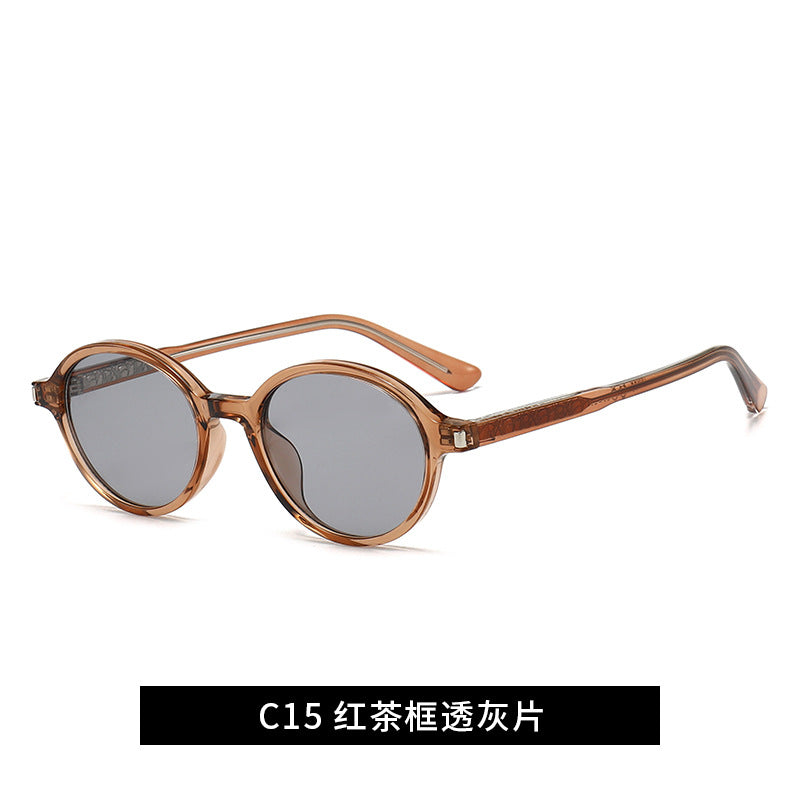 Damen modische Sonnenbrille mit geschwungenem Rahmen Karnz