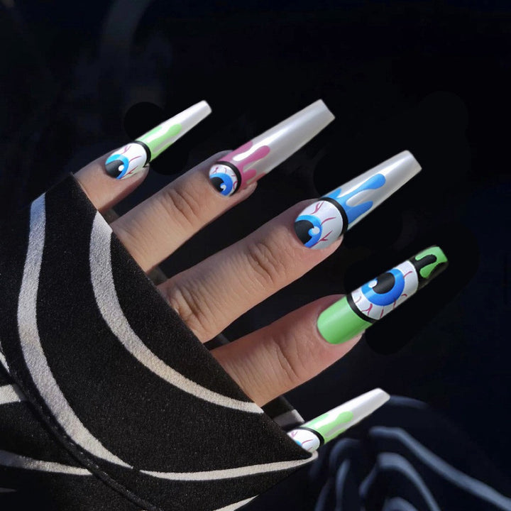 Urlaubs-Themen Press-On Nail Art Karnz