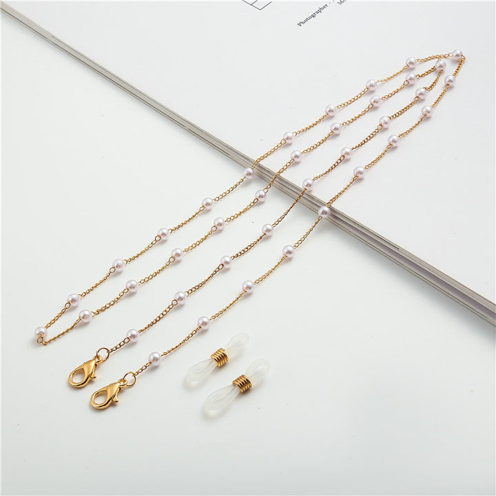 Elegante Halskette mit Perlenakzenten Karnz