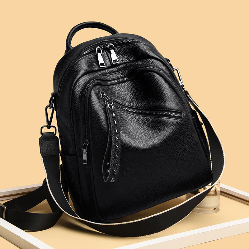 Stilvolle und vielseitige Leder-Rucksack Karnz