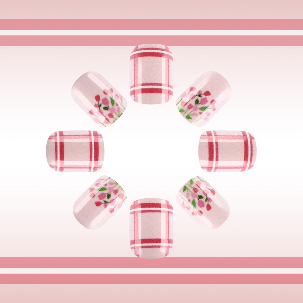 Künstlerisches Kirschblüten-Nagelkunst-Set Karnz