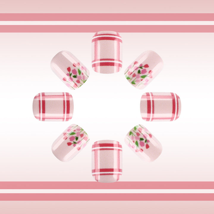 Künstlerisches Kirschblüten-Nagelkunst-Set Karnz