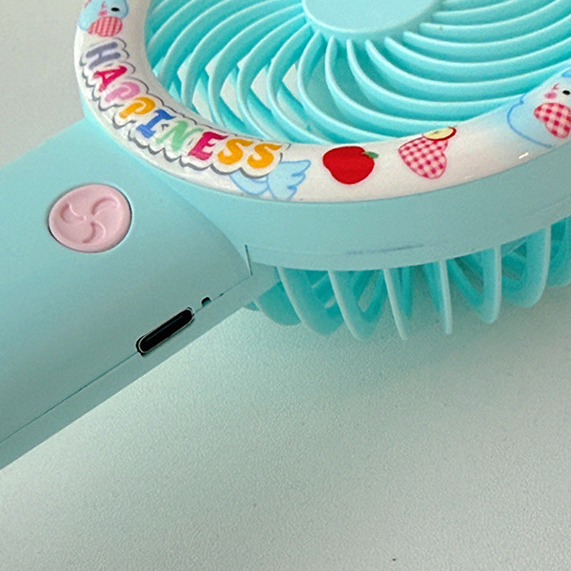 Damen Tragbarer Handventilator mit kreativem Tiermotiv Karnz