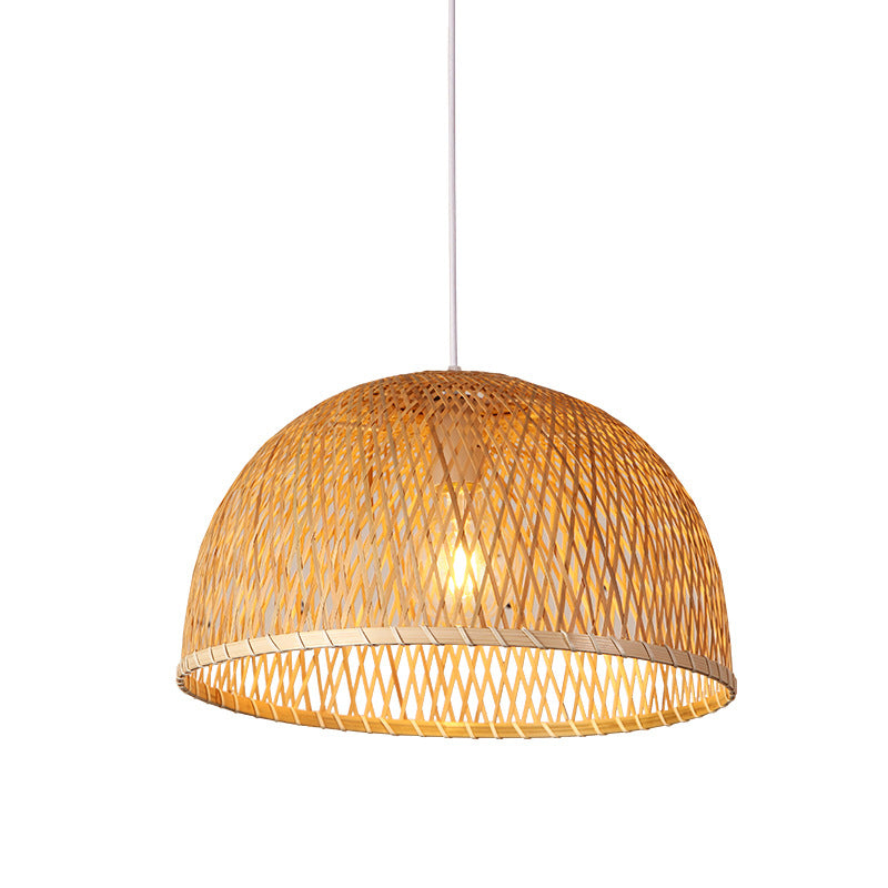 Woven Bamboo Deckenlampe