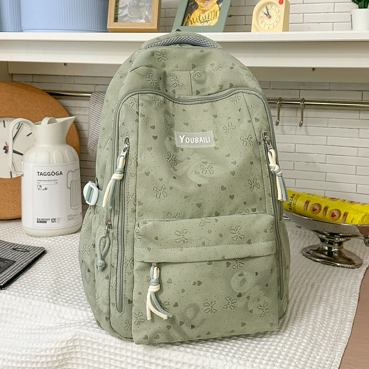 Stilvolle floral-geprägte Rucksack Karnz