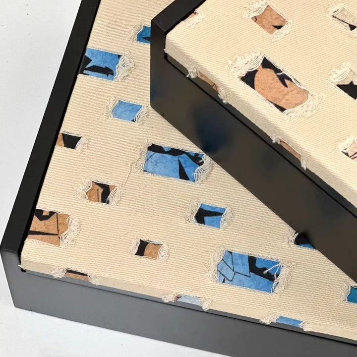 Elegante geometrische Aufbewahrungsbox-Set