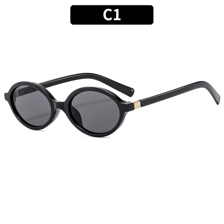 Elegante vintage-inspirierte runde Sonnenbrille Karnz