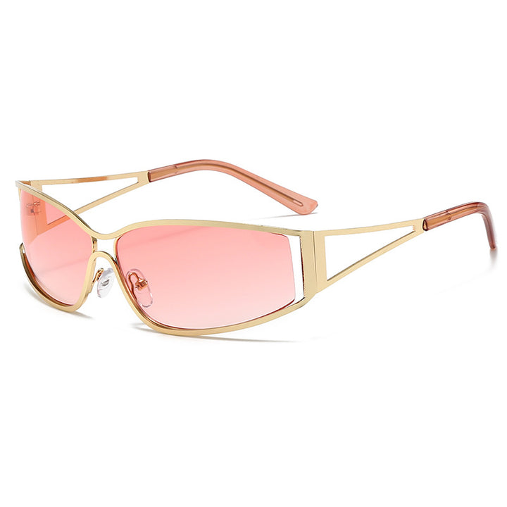 Futuristische Slim-Line Sonnenbrille