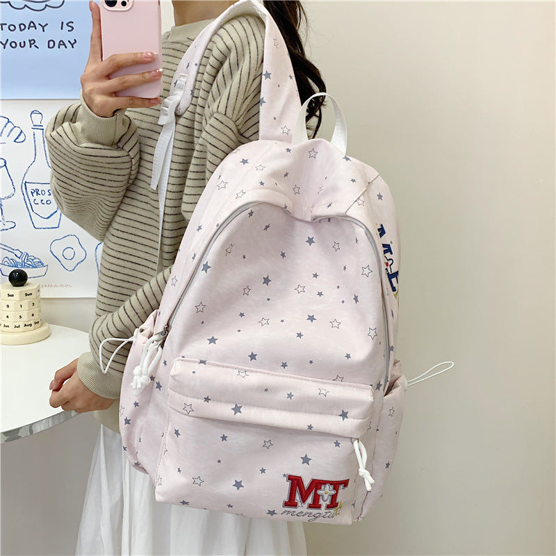 Stylischer mit Sternen verzierten Cordura-Rucksack Karnz