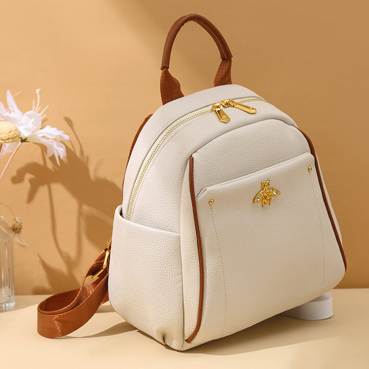 Chic Texturierte Mini Rucksack Karnz