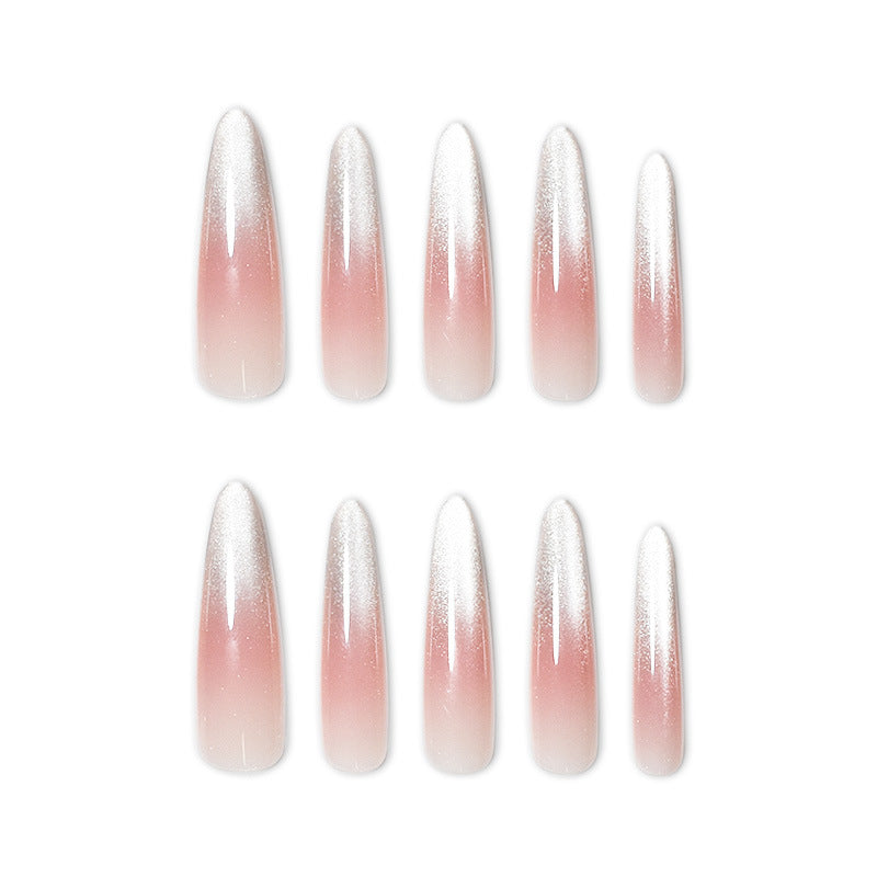 Elegante glitzernde Acrylnagelerweiterungen Karnz
