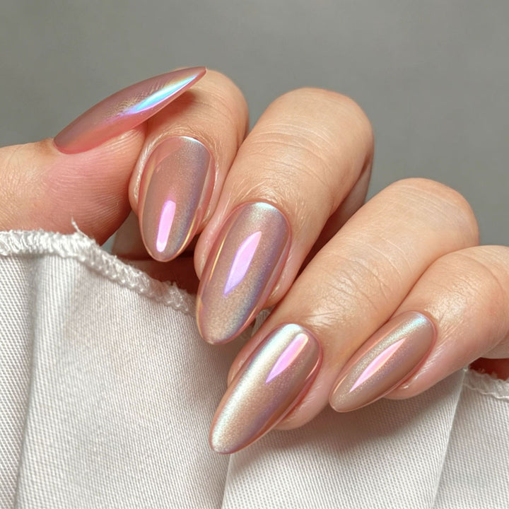 Glamouröse Kunstnägel Im Eleganten Hochglanz-Finish Karnz