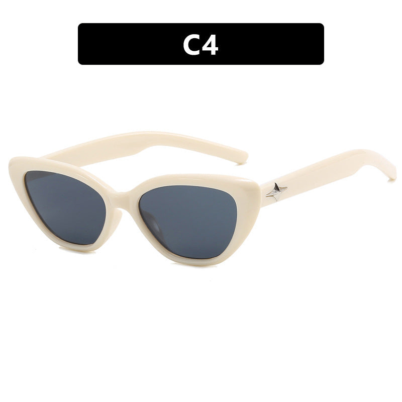 Damen Cat-Eye Sonnenbrille im modernen Design mit stylishem Rahmen Karnz