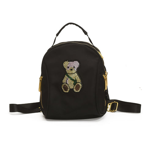 Verzierte Mini-Rucksack Karnz