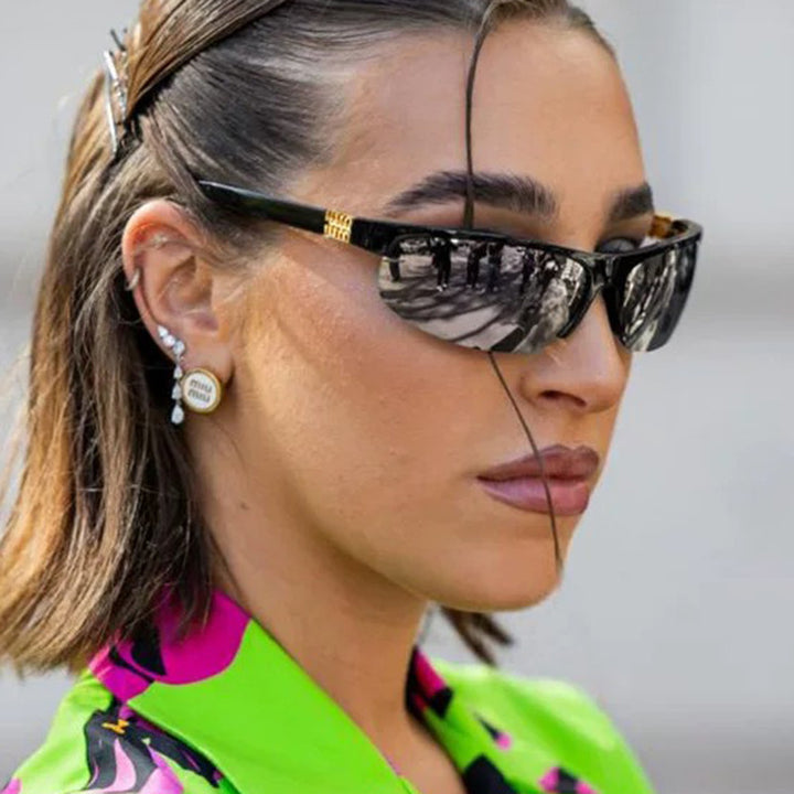 Damen modische Sonnenbrille mit polarisierenden Gläsern und stilvollem Rahmen Karnz