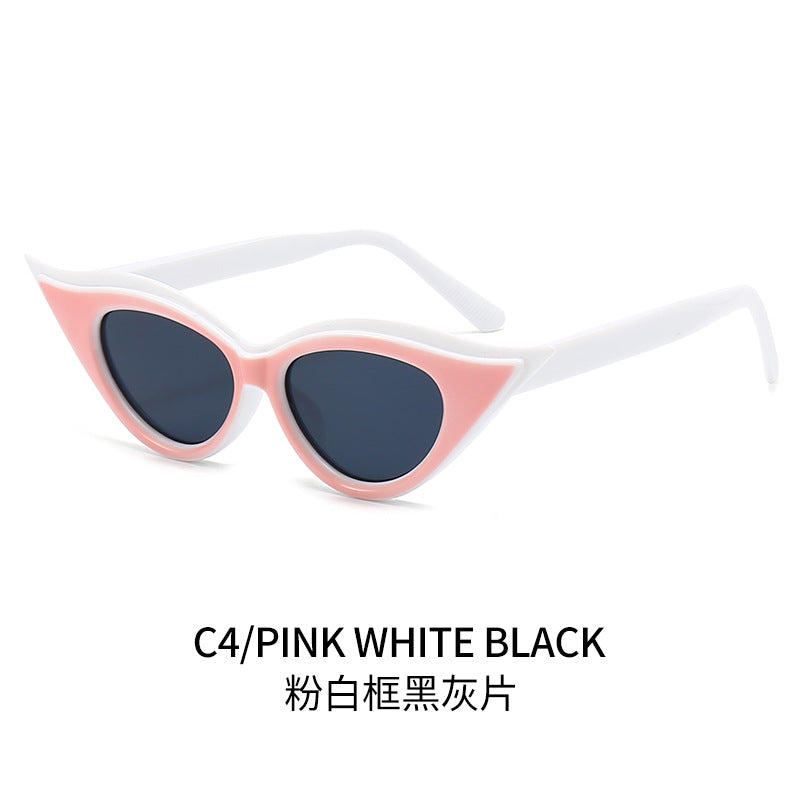Damen Cat-Eye Sonnenbrille mit polarisierenden Gläsern Karnz