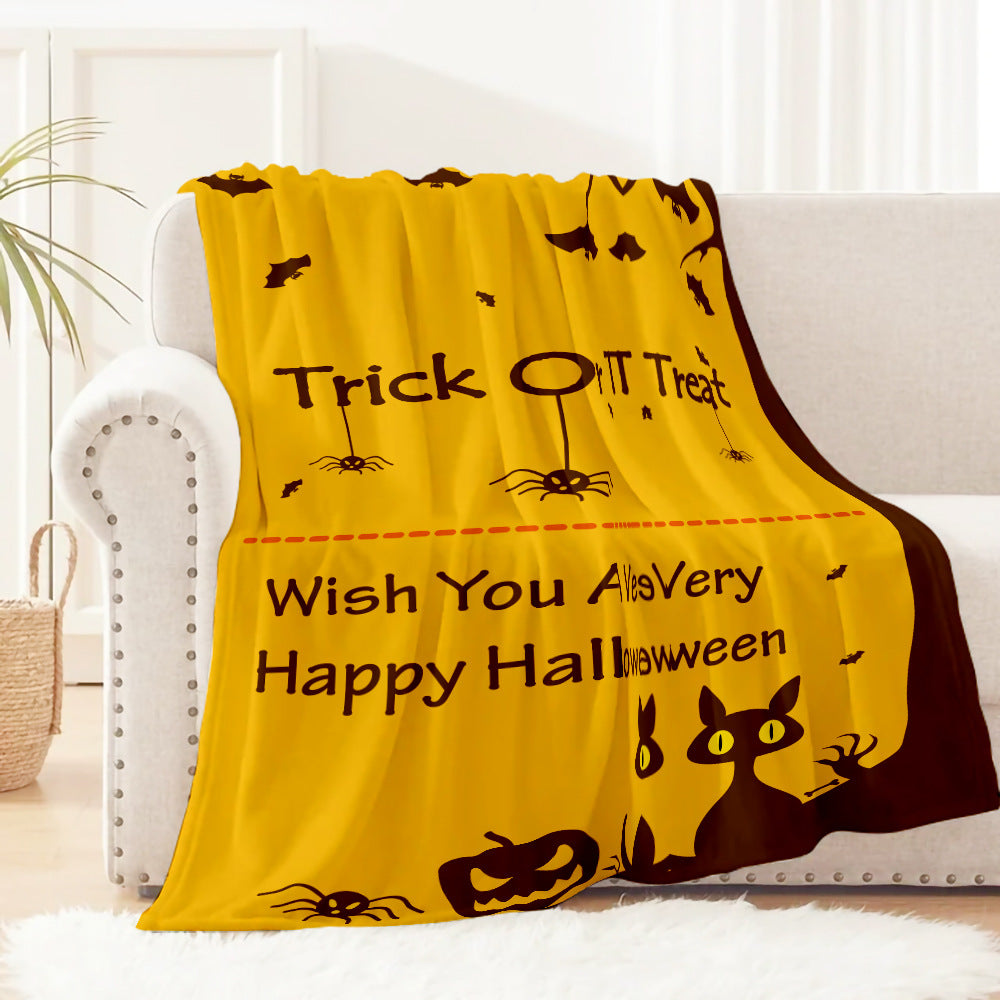Halloween Themen Fleece Decke Karnz
