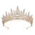 Damen Strass Tiara mit funkelnden Edelsteinen Karnz