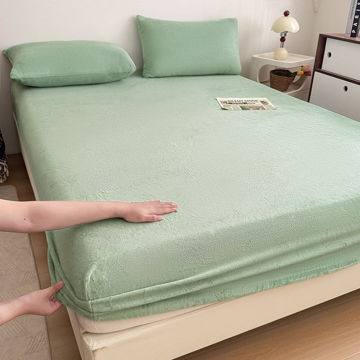 Ultraweiche Fleece-Matratzenauflage