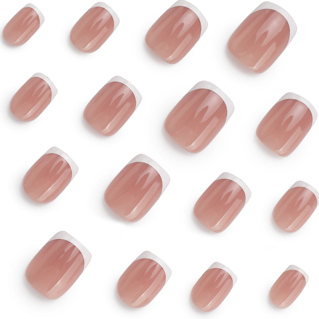 Kunstvolle French-Maniküre Nagelkunst Karnz