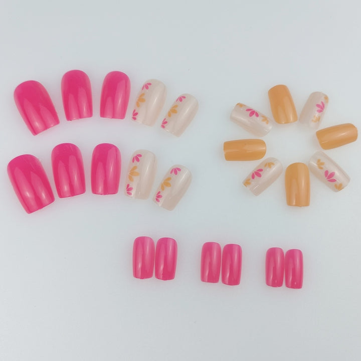 Florale Acryl-Nagelkunst-Verstärkungen Karnz 1789915591