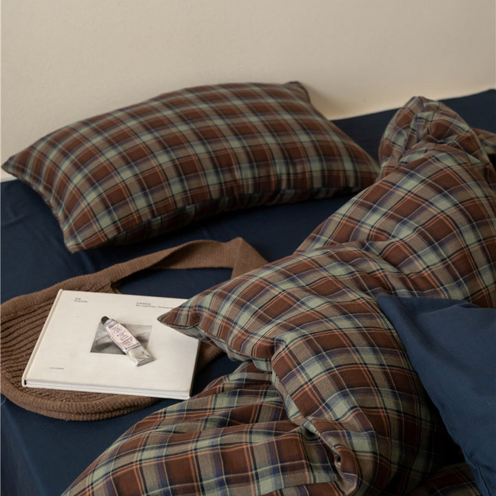 Gemütliches Flanell Bettüberwurf Set