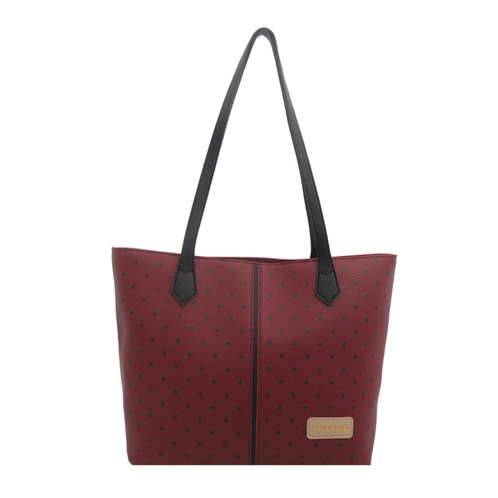 Trendige Polka-Dot-Tasche