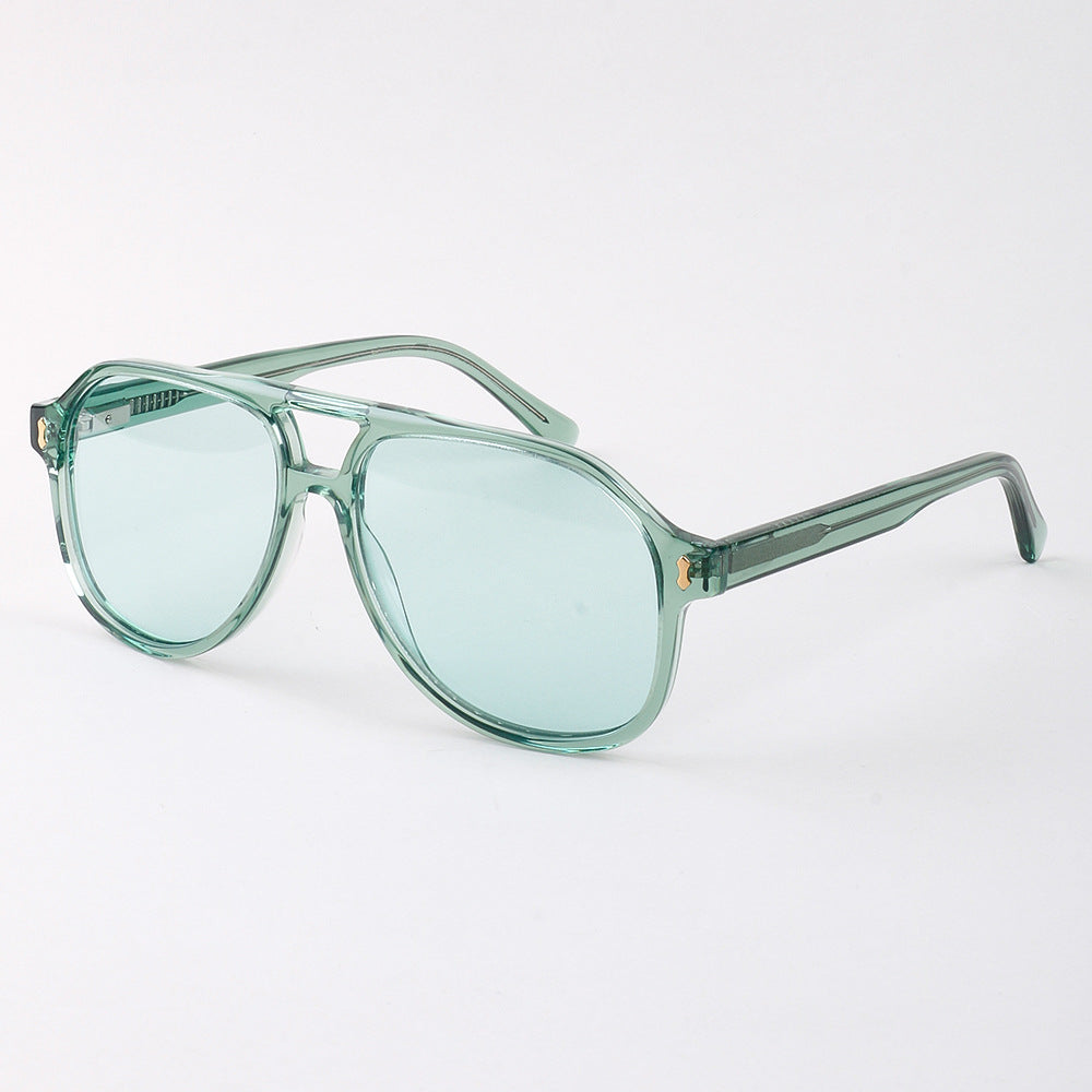 Damen moderne Sonnenbrille mit innovativem Rahmen Karnz