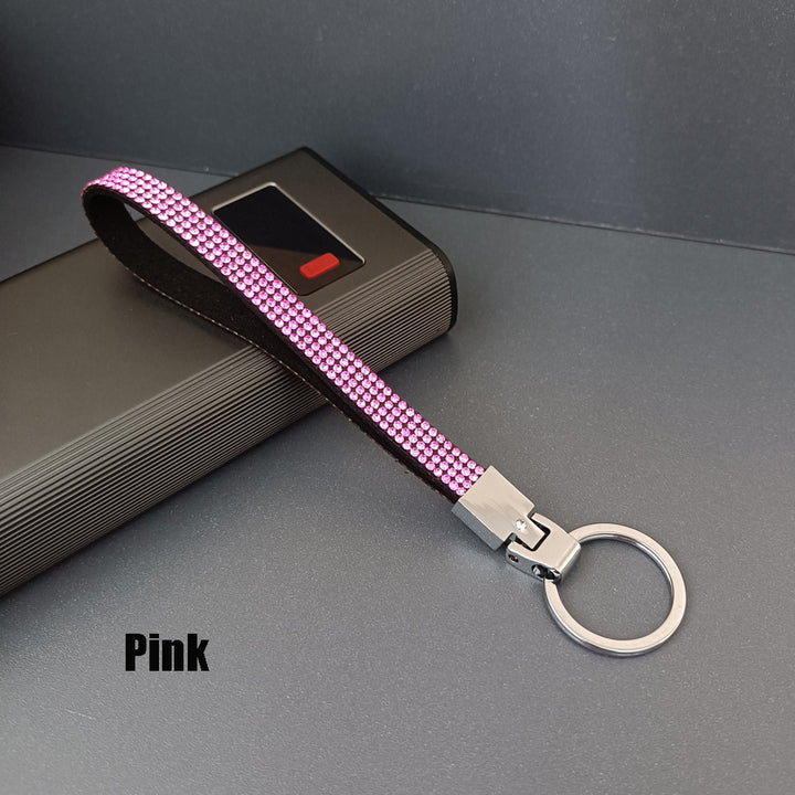 Eleganter Strass-Schlüsselanhänger Strap Karnz