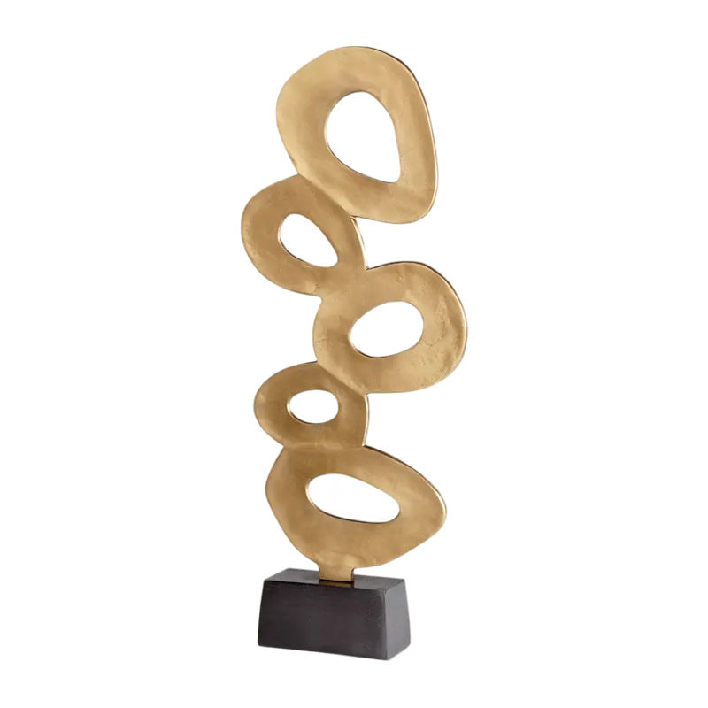 Skulpturales Pferdekopf-Dekor
