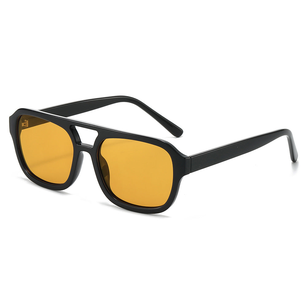 Damen modische Sonnenbrille im eleganten, kantigen Design Karnz