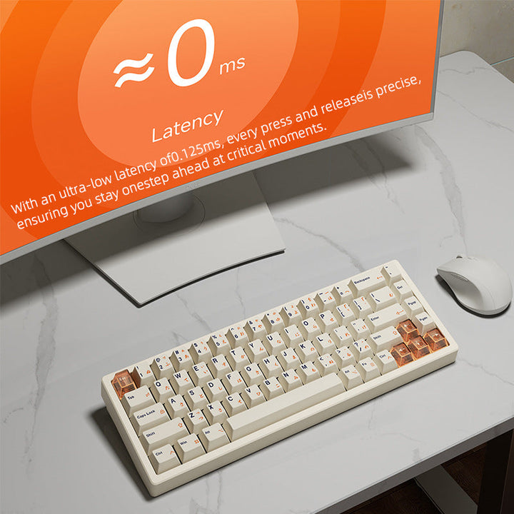 68-Tasten Mechanische Tastatur mit ultra-reagierenden Schaltern Karnz
