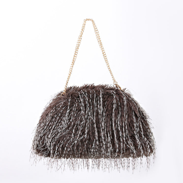 Fluffige Flauschtasche