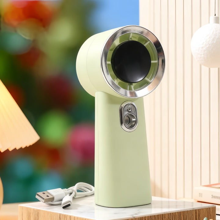Damen Tragbarer USB Handventilator mit leistungsstarker Windtechnologie Karnz