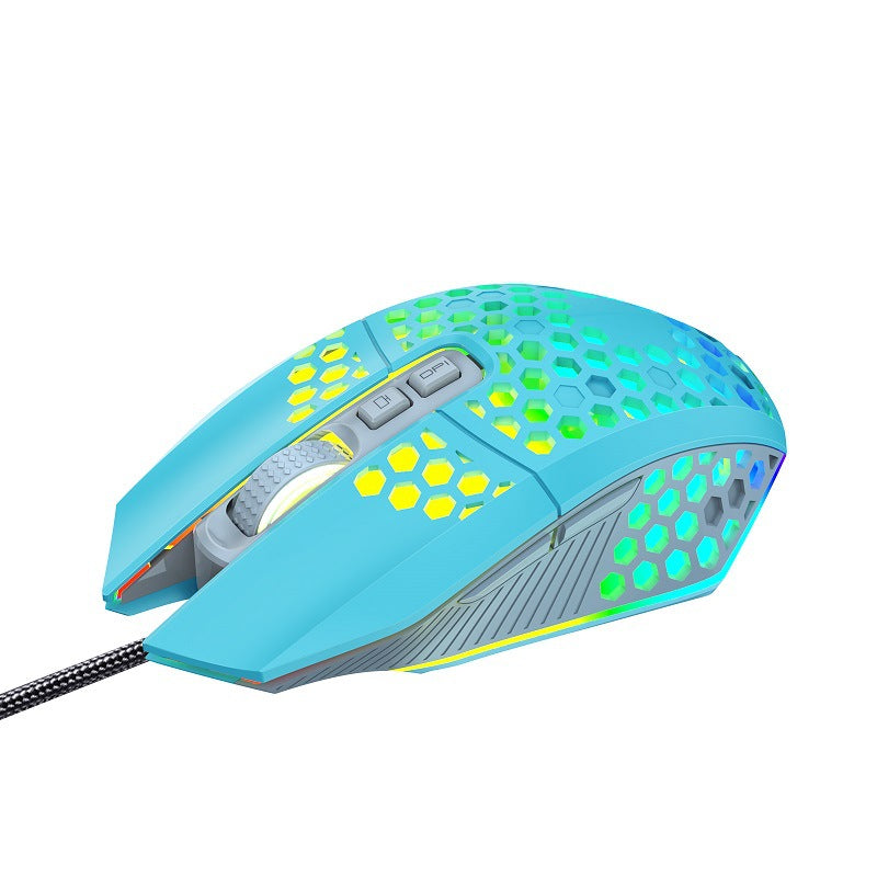 Gaming-Maus mit Rgb-Beleuchtung und Ergonomischem Design Karnz