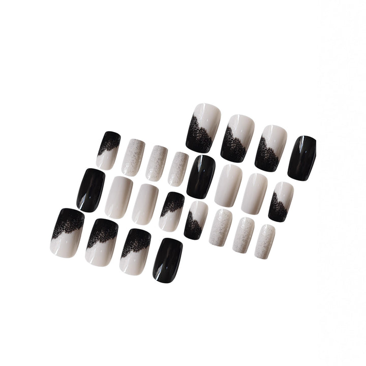 Glamouröse Ombre Press-On Nagelset Karnz
