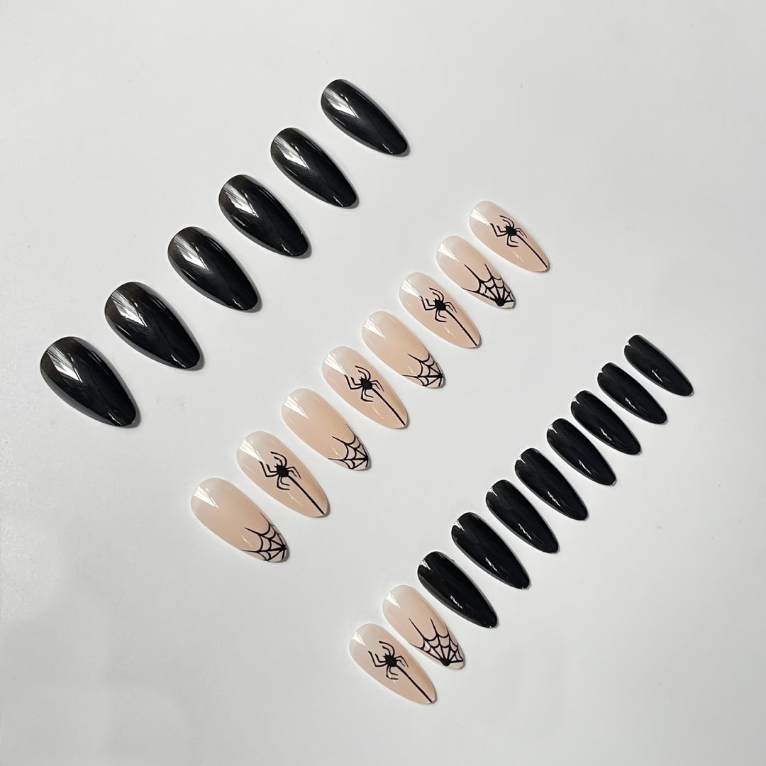 Künstlerisches Halloween-Themen Nagelkunst Set Karnz