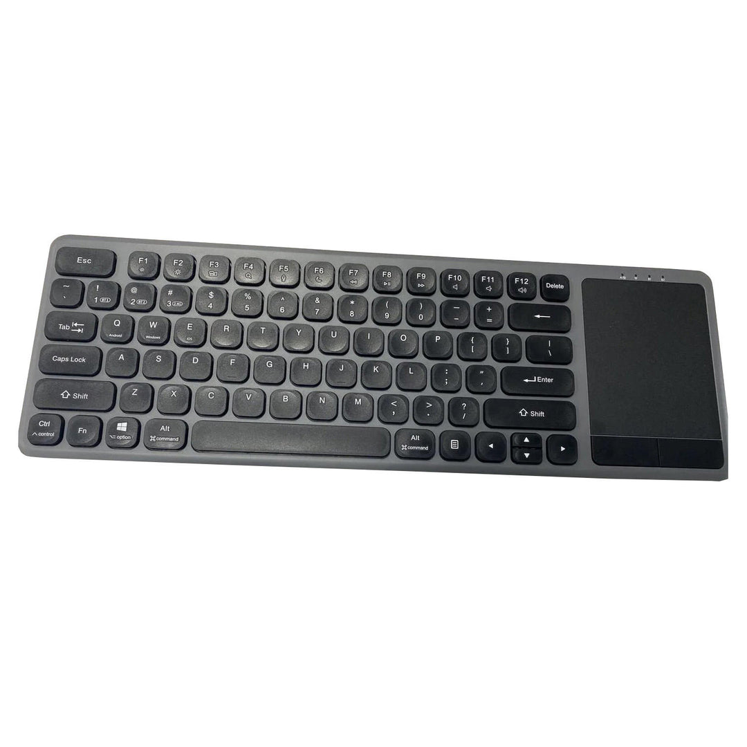 Ultraflache Bluetooth-Tastatur mit Integriertem Touchpad Karnz