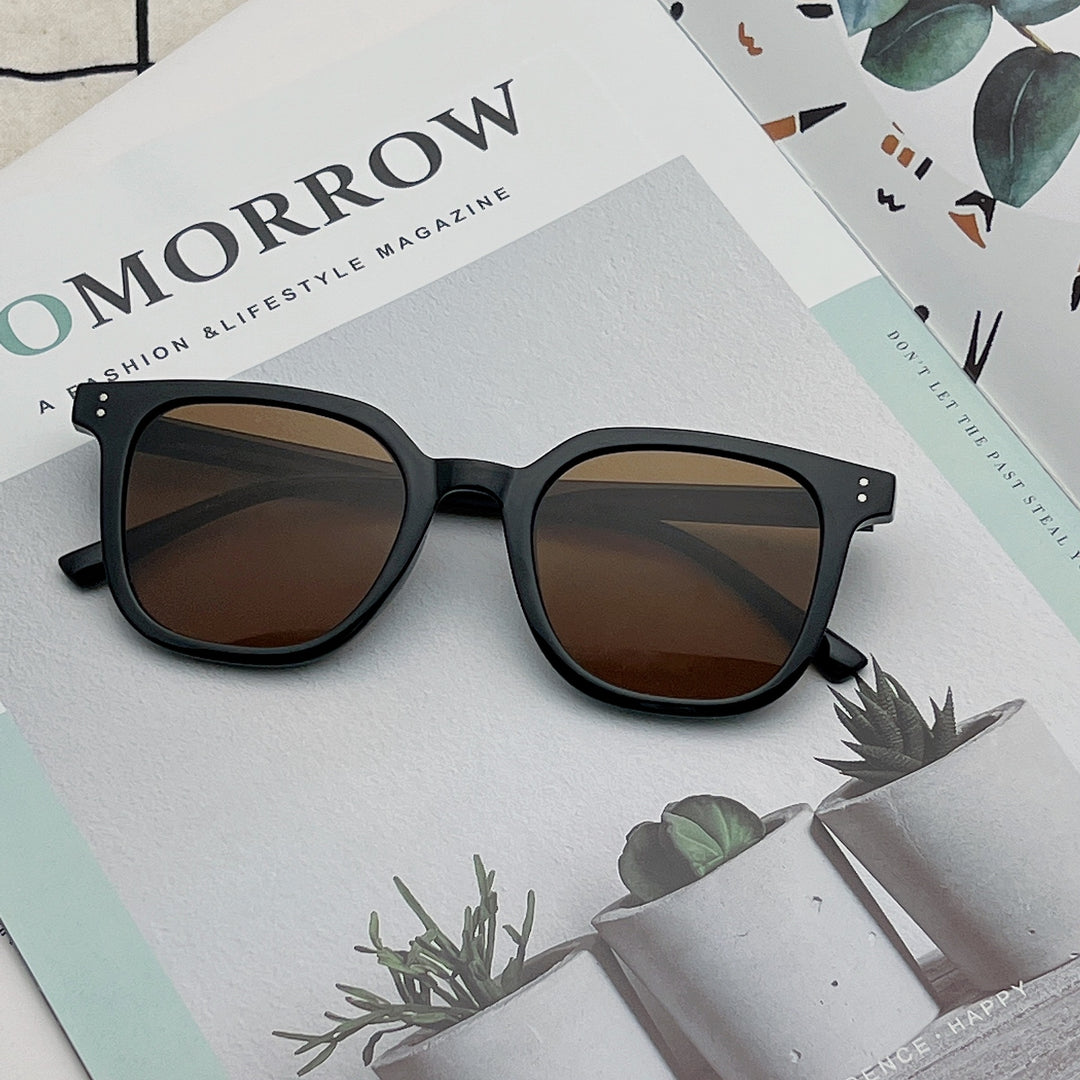 Statement Quadrat Rahmen Sonnenbrille Karnz