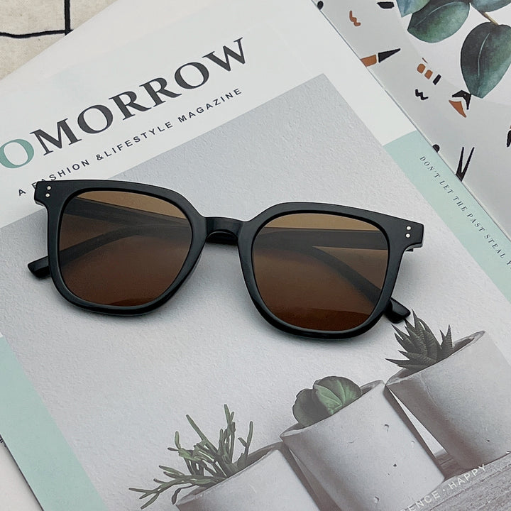 Statement Quadrat Rahmen Sonnenbrille Karnz