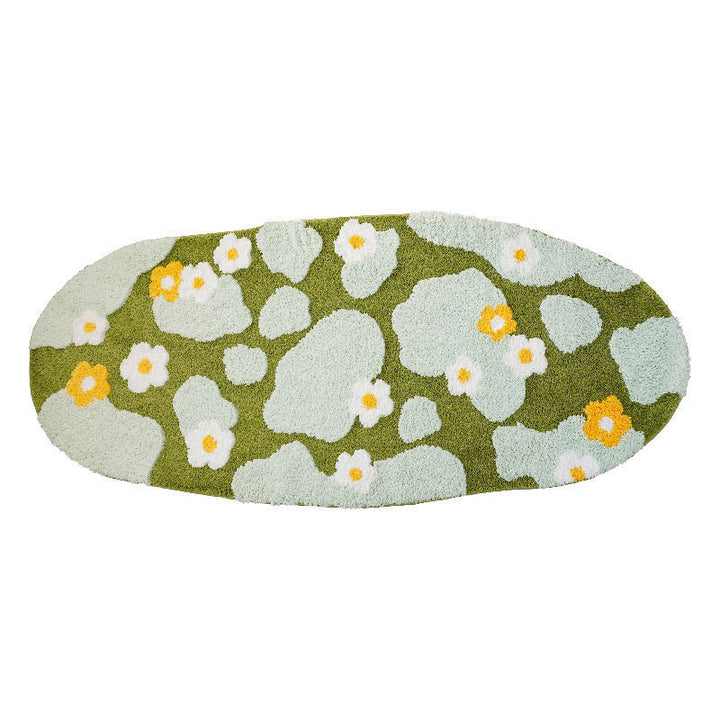 Abstrakter bergförmiger Teppich