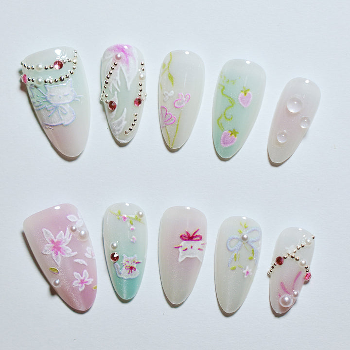Thematic Artisan Press-On Nail Set Karnz