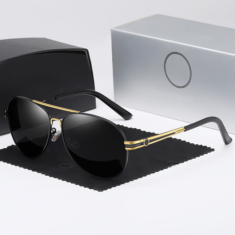 Damen elegante Sonnenbrille mit schmalem Rahmen und UV-Schutz Karnz