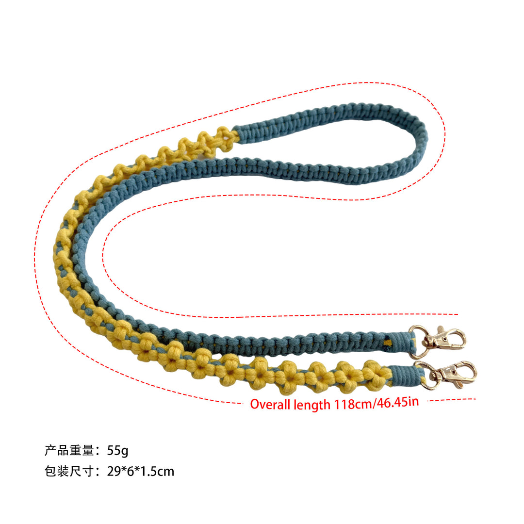 Dekorative Makramee Haustierleine Karnz