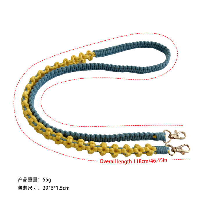 Dekorative Makramee Haustierleine Karnz