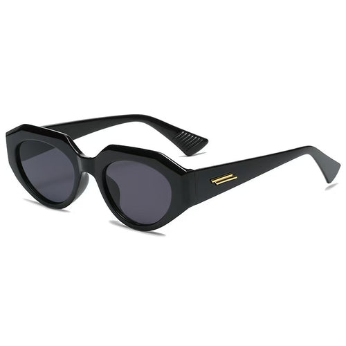 Fette geometrische Sonnenbrille Karnz
