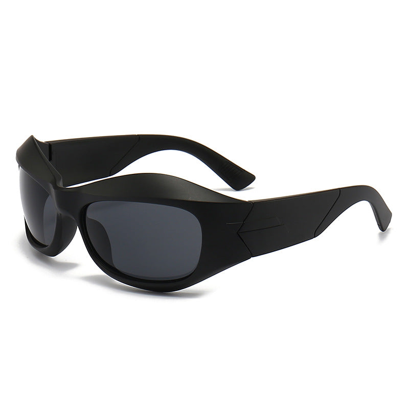 Damen sportliche Sonnenbrille mit ergonomischem Design und UV-Schutz Karnz