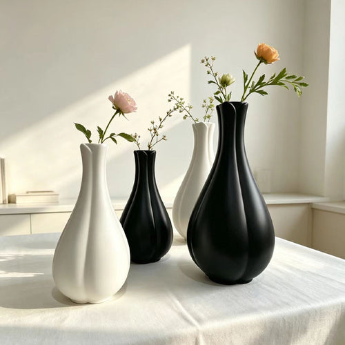 Elegante minimalistische tulpenförmige Vase Karnz